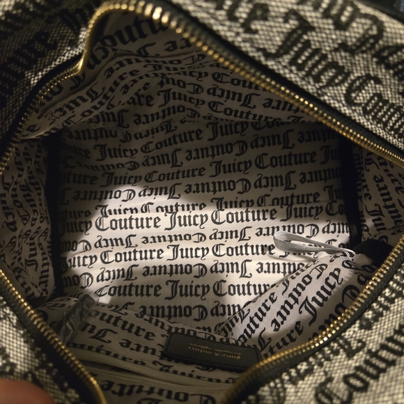 Juicy Couture Black and Gold Handbag - Picture 6 of 8